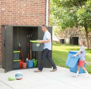 Lifetime Vertical Storage Unit Rough Cut