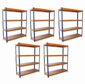 Bulldog 150cm x 50cm Warehouse Racking Set of 5