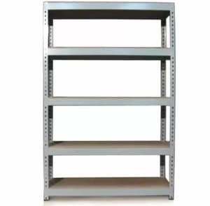 Bulldog 120cm x 50cm 5 Tier Shelving in Grey