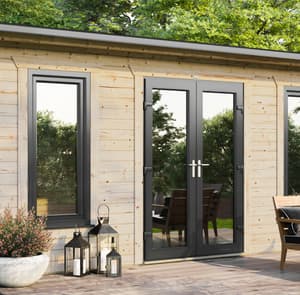 Power 20x18 Apex Log Cabin 44mm