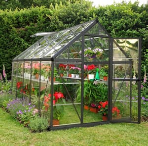Palram Canopia Harmony 6x10 Grey Clear Poly