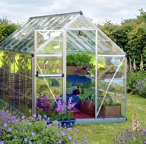 Palram Canopia Harmony 6x14 Silver Clear Polycarbonate