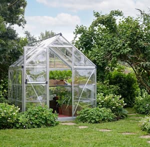 Palram Canopia Harmony 6x6 Silver Clear Poly