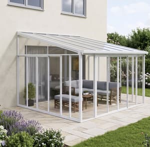 Palram Canopia SanRemo Veranda 4m x 4.3m White