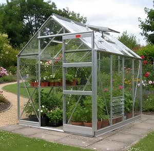 Elite High Eave 8x6 Toughened 
