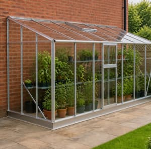 Elite Kensington 6x10 Leanto Toughened 