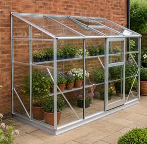 Elite Kensington 6x6 Leanto Polycarbonate 