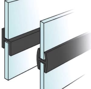Elite Muntin and Roof Glass Spacer Graphite