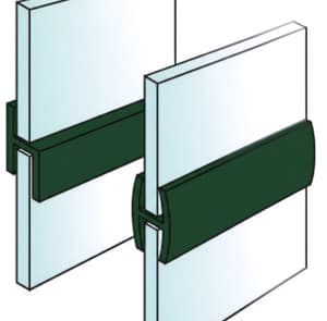 Elite Muntin and Roof Glass Spacer Green