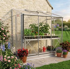 Elite Windsor 4x6 Leanto Toughened 