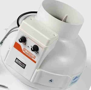 GT125 Extractor Fan with Controller 420m3