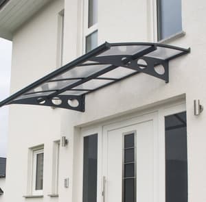 Palram Canopia Herald 2230 Door Canopy Dark Grey