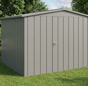 Hormann Juno 10x8.5 Apex Metal Garden Shed