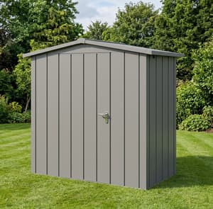Hormann Juno 7x4 Apex Metal Garden Shed