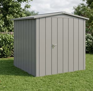 Hormann Juno 7x7 Apex Metal Garden Shed