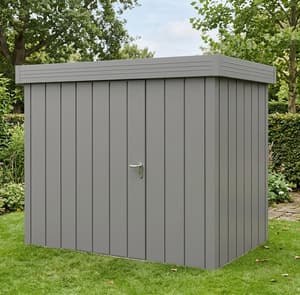 Hormann Juno 8.5x5.5 Pent Metal Garden Shed