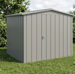 Hormann Juno 8.5x7 Apex Metal Garden Shed