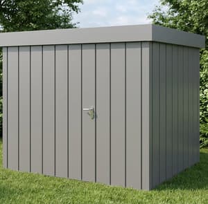 Hormann Juno 8.5x7 Pent Metal Garden Shed