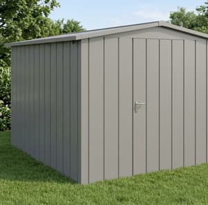 Hormann Juno 9x10 Apex Metal Garden Shed