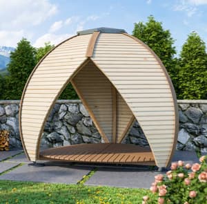 Lichfield Shield Wooden Garden Shelter
