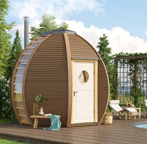 Lichfield Crown Elegant Home Sauna