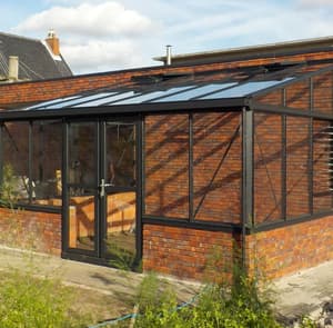7x10 Janssens Arcadia Plus Mur Lean To