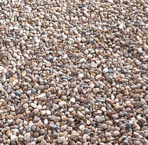 Quartzite 10mm Pea Gravel Bulk Bag