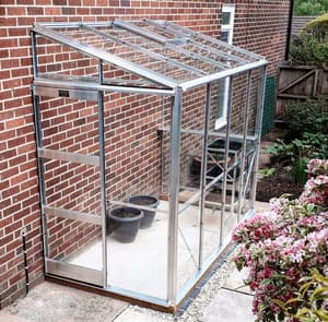 Elite Kensington 4x8 Leanto Toughened 