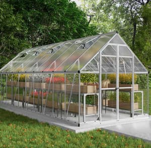 Palram Canopia Balance 8x20 Silver Polycarbonate