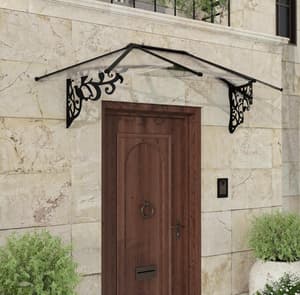 Palram Canopia Lily 2130 Black Clear Door Canopy