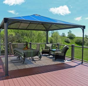 Palram Canopia Palermo 4300 Gazebo Grey