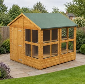 Power 8x8 Apex Potting Shed 