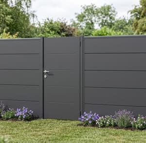 Telluria Door 5H Metal Garden Fence Gate