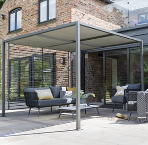 Garden Must Haves 2.8m Sliding Roof Gazebo