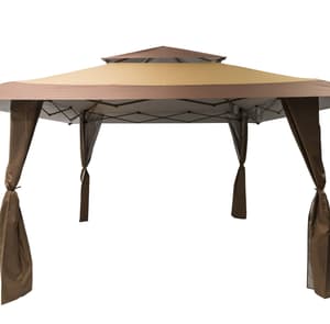 Garden Must Haves Got It Covered 4m Pop Up Gazebo Taupe