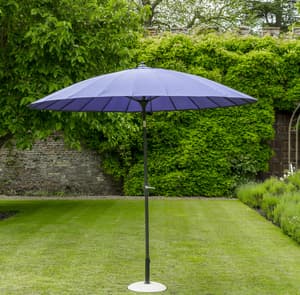 Garden Must Haves Geisha 2.5m Garden Parasol Purple