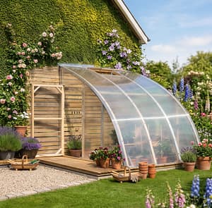 Norhage Vegg 300 10x13 Wooden Lean-To