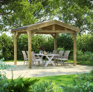 Power 10x12 Apex Gazebo