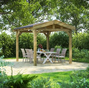 Power 12x10 Apex Gazebo