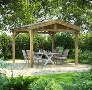 Power 12x12 Apex Gazebo