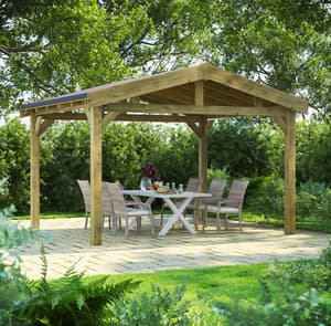 Power 12x14 Apex Gazebo