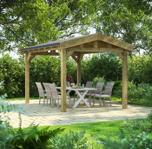 Power 14x10 Apex Gazebo