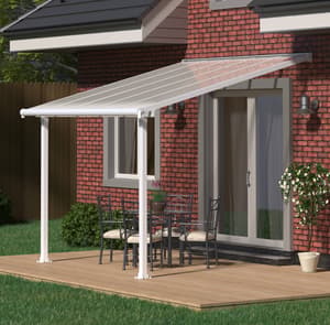 Palram Canopia Olympia 3m x 3m Patio Cover White
