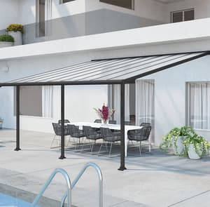 Palram Canopia Olympia 3m x 5m Patio Cover Grey