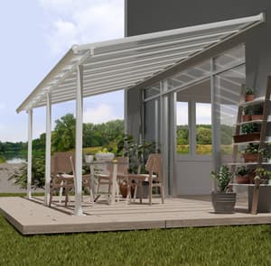 Palram Canopia Olympia 3m x 6m Patio Cover White