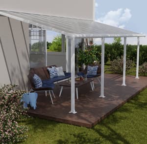 Palram Canopia Olympia 3m x 7m Patio Cover White