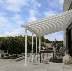Palram Canopia Olympia 3m x 8m Patio Cover White