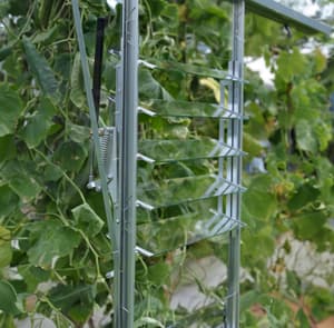 Vitavia 5 Blade Louvre Window (Silver)