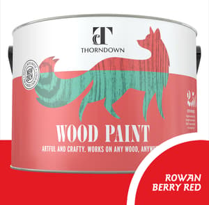 Thorndown Rowan Berry Red Wood Paint 2.5L