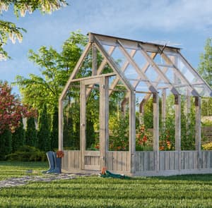 Palmako Emilia S 8x8 Wooden 